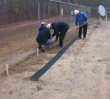 FULL CONTAINMENT - DIKE METHOD If the subsoil around the area to be contained is sandy or