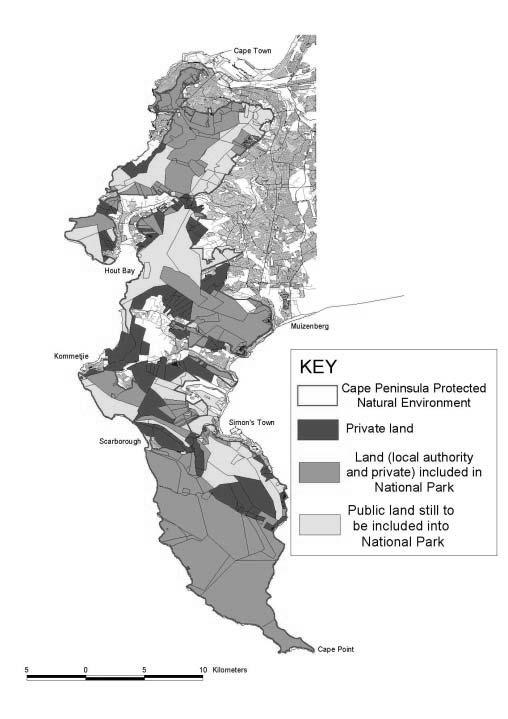 Wilderness in an Urban Setting: Planning and Management of the Cape Peninsula National Park, Cape Town, South Africa Maretha Shroyer Darryll Kilian James Jackelman Abstract The Cape Peninsula