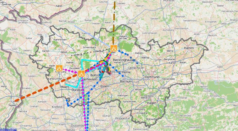 NRW Ruhr: Diversified Pipelines link Chemical Sites Crude