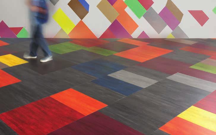 Named for the Filipino word meaning teacher, Matuto is a high-performance resilient tile that offers a stylish, cost-effective alternative to VCT and allows for design creativity in the toughest