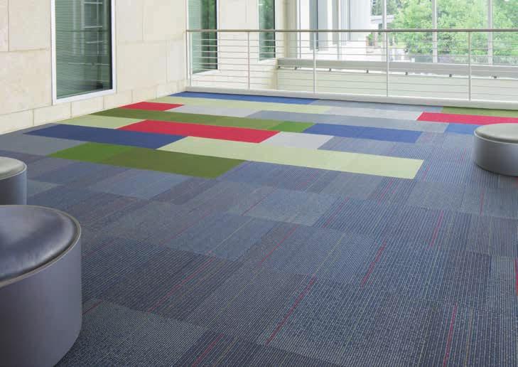Retro Rogue Collection The Retro Rogue Collection consists of 24 x 24 carpet tile and 12 x 36 carpet tile designed to coordinate with ColorBeat carpet tiles and Matuto high-performance resilient tile.