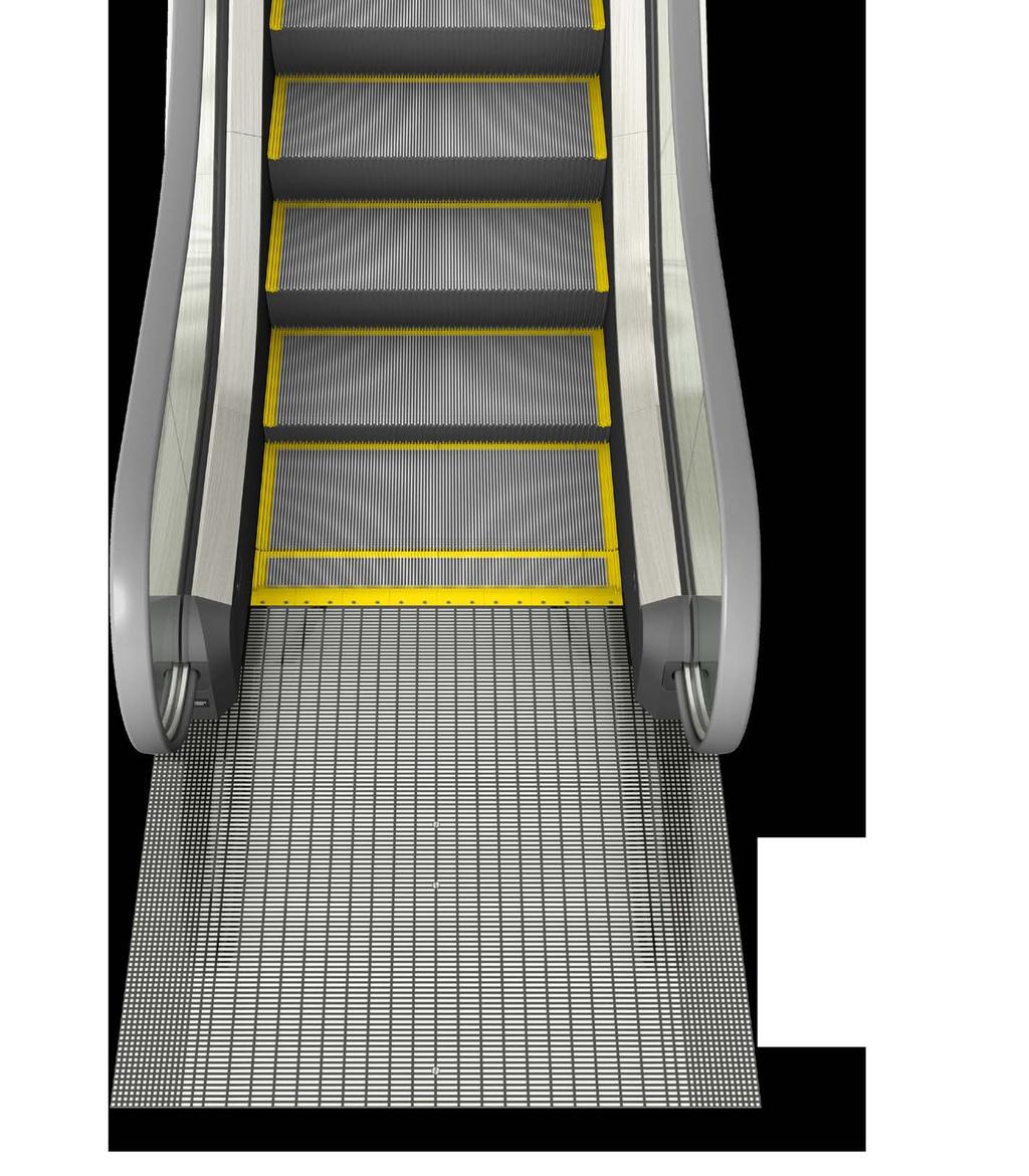 STANDARD Moving Handrail Visual Excellence F eatures that blend with architecture Our new Escalator Series Z serves passengers