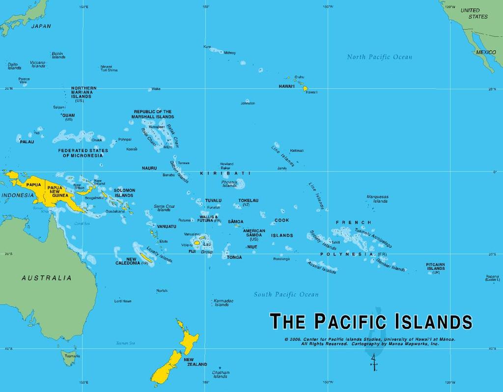 Pacific Island Countries (PICs) - -