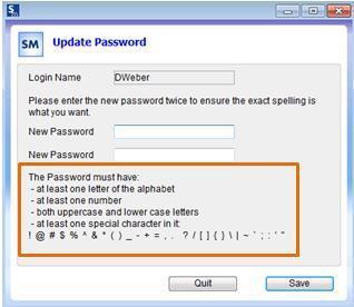 Then enter the new password a second time.