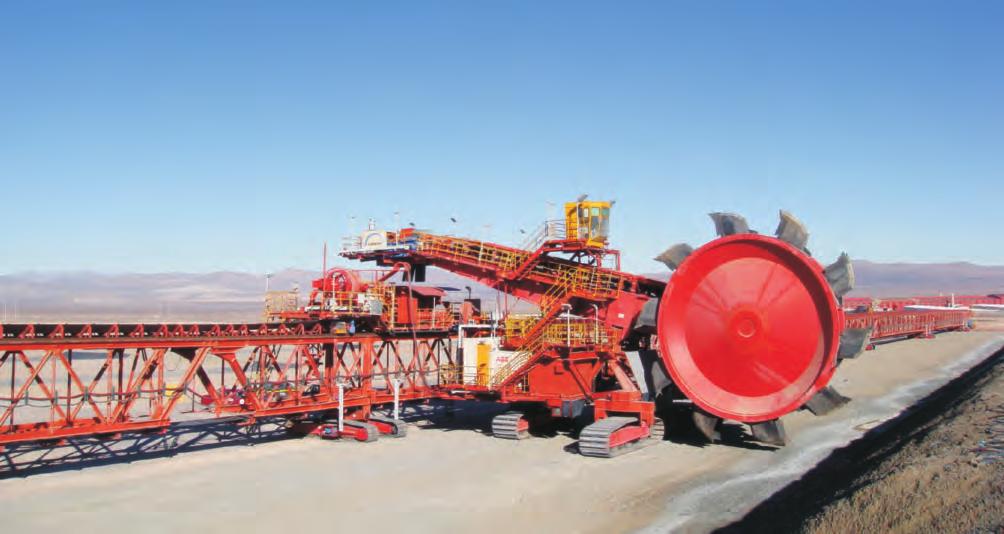 Tenova TAKRAF is an integrated solutions provider to the global mining, bulk material handling, minerals processing and beneficiation industries, offering innovative technological solutions as well