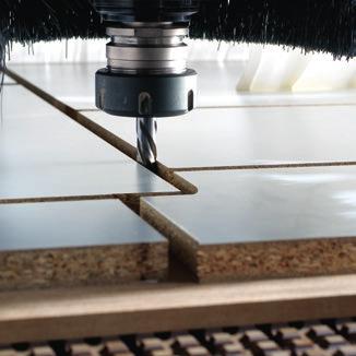 the machining of thin panels, nesting and