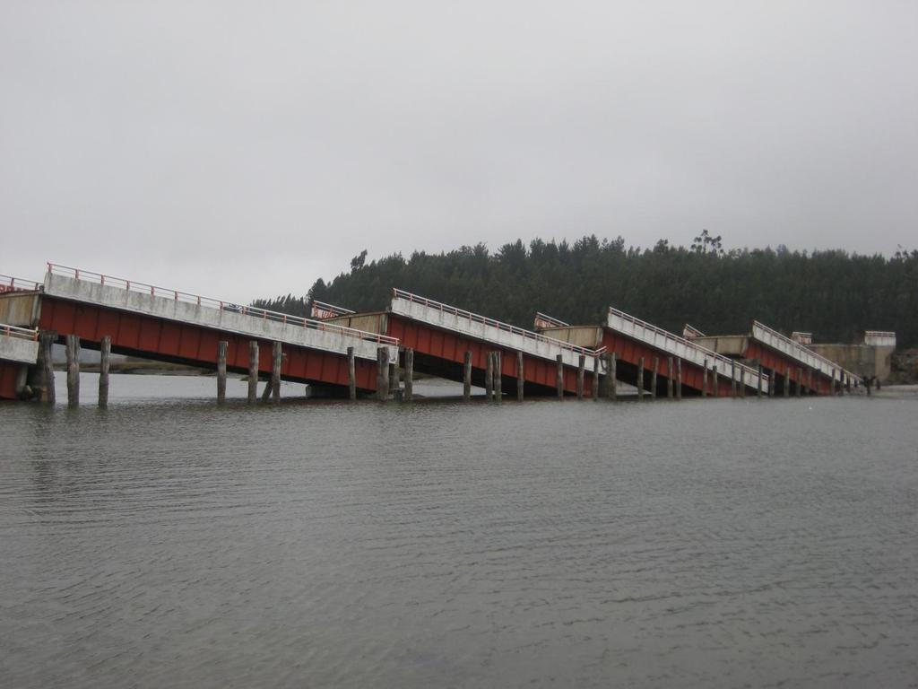Tubul Bridge Eight span simply supported steel girders