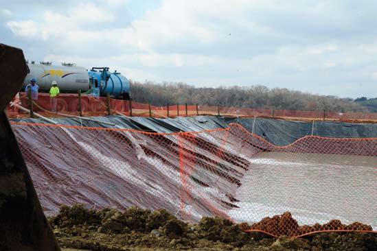 The disposal of fracking wastewater in open pits contributes to air pollution, while leakage from improperly lined pits has contaminated groundwater and surface water.