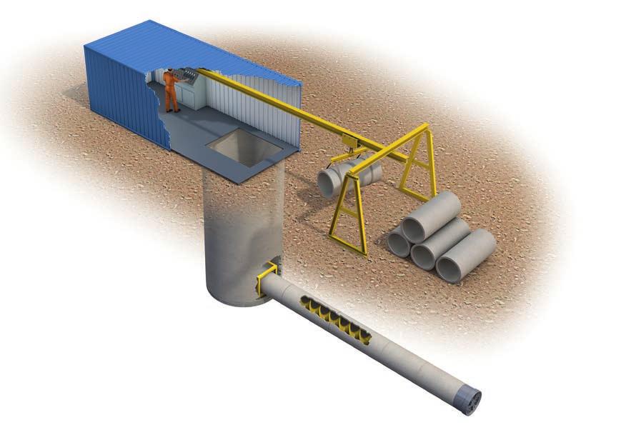 4 DESIGN AND CONSTRUCTION METHODS Microtunnelling machines and guided