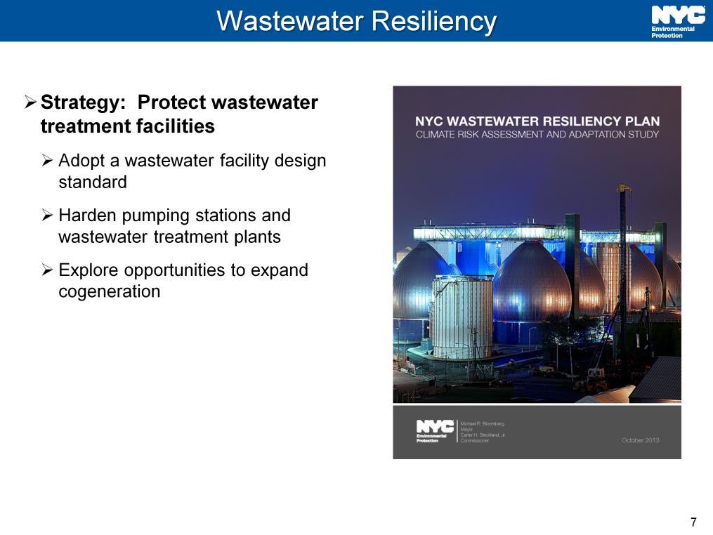 As mentioned earlier, Sandy damaged many wastewater treatment plants and pumping stations.