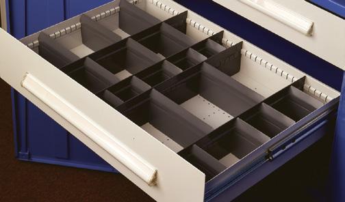 Modular Drawers Maximize density with modular drawers for V-Grip 3