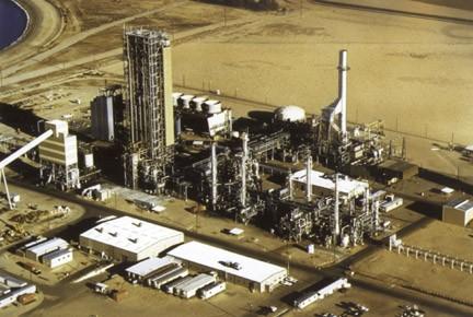 Barstow, California Coolwater IGCC Location: Barstow, California, USA Startup: 1984 Feedstock: Coal Capacity: 1,150t/d Operation Pressure: 41bar Gasifiers: 1 900ft³ Radiant Syngas Cooler/Convective