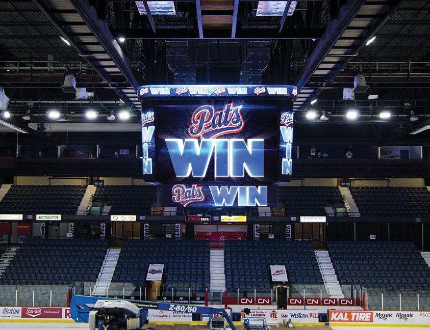 Brandt Engineered Products Ltd. Page 11 / 12 Case Study end-to-end manufacturing solutions 09 CUSTOMER Regina Pats WE BUILD: Score clocks Need: State-of-the-art video entertainment system.