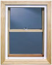 wood double-hung single glazed window. Actual energy savings may vary.