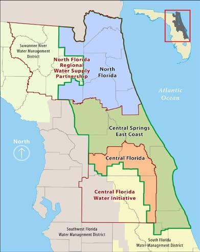 St. Johns River Water Management District In 2015, total water use in the St.