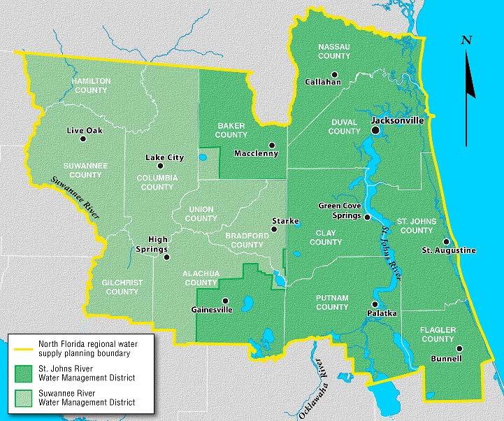 Interdistrict Regional Water Supply Plans In many areas, Florida has encouraged regional solutions to water supply challenges.