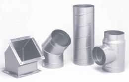 Fittings are available with solid welded, spot welded and sealed, or standing seam constructions.