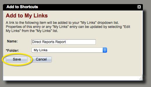 MyLinks To add a page from the NextGen Graduate Appointment System to your "MyLinks" drop-down menu, which stores all of your favorite internal pages within MyPack Portal as well as external favorite