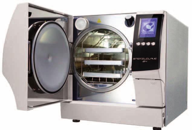 x 150 x 420 185 x 100 x 285 185 x 150 x 285 185 x 150 x 420 Cominox autoclaves have been projected for facing binding tasks: SterilClaves can contain up to 5 big trays Weight