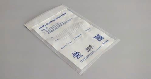 Flexible Secondary 95kPa Pouches The Flexible Secondary Pouches are the ideal solution for transporting sample containers where the pressure resistance is either unknown or not certified to be 95kPa