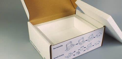 These containers are the same boxes as used in the Complete Mailing System, available for purchase separately. Use these boxes when you need to tailor the packaging to exactly suit your needs.