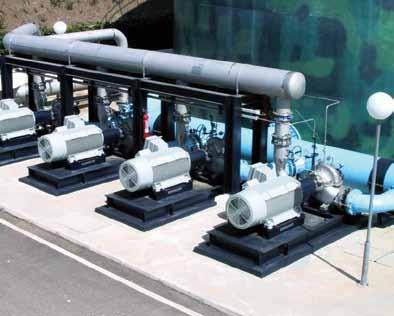 for virtually all desalination plant support services.