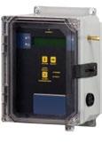 The Breathing Air Analyzer option monitor alarms when CO concentration in the air reach near dangerous levels.