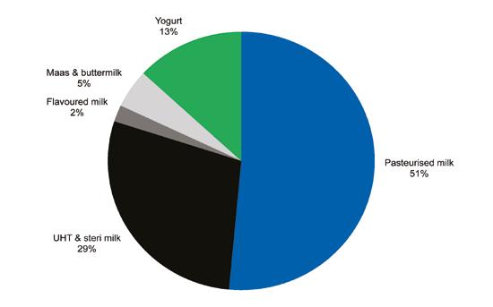 Figure 18: Composition of the South African liquid products* market, 2011.