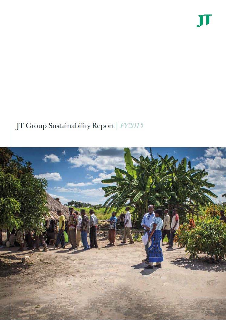 Each year we publish an annual progress report as part of the JT