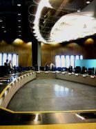 Seating of MEPs is in alphabetical order, to avoid MEPs of the same nationality influencing each other.