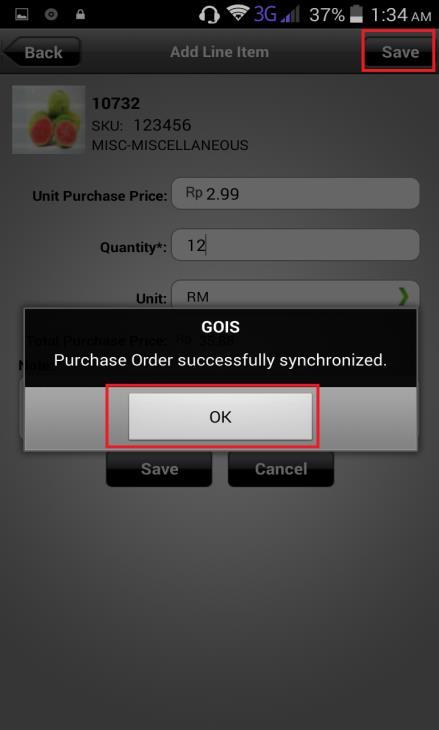 In case no barcode is available or detected for a product under manage product list, you will be redirected to add product section to add that barcode in your business product list. 5.