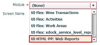 Adding Web Reports to the Oracle Warehouse Management Cloud Environment Adding Web Reports to the current Oracle Cloud WMS environment is a two-step process: Enabling Web Reports in the Environment