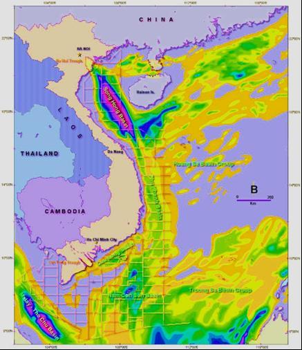 Megatonnes of CO2 400 Vietnam s Sedimentary Basins Viet Nam Oil & Gas Fields Storage Capacity 350 300 Gas 250 Oil 200 150 100 50 0