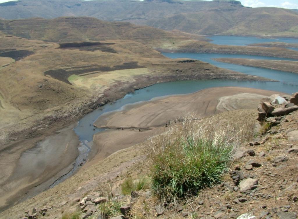 on water resources in Lesotho, as it leads to