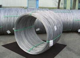 Wire Rod Technical characteristics Round Dimensions and tolerances Hexagonal Ø in mm 5 to 7,5 8 to 14 15 to 32 14 to 20 21 to 28