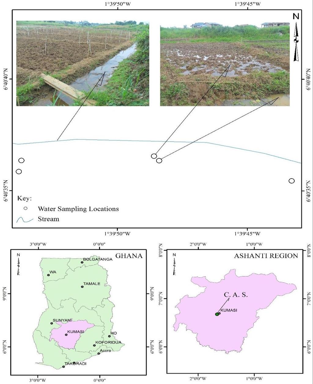 56 Int. Res. J. Agric. Food Sci. Figure 2: Location of Sampling Site The study area is within the tropical climatic zone with a bi-modal rainfall peaks (i.e. major and minor seasons).