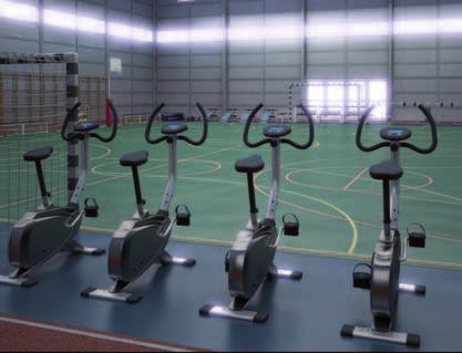 Sport & leisure centres With the Spectrum you can have the sports building you desire.