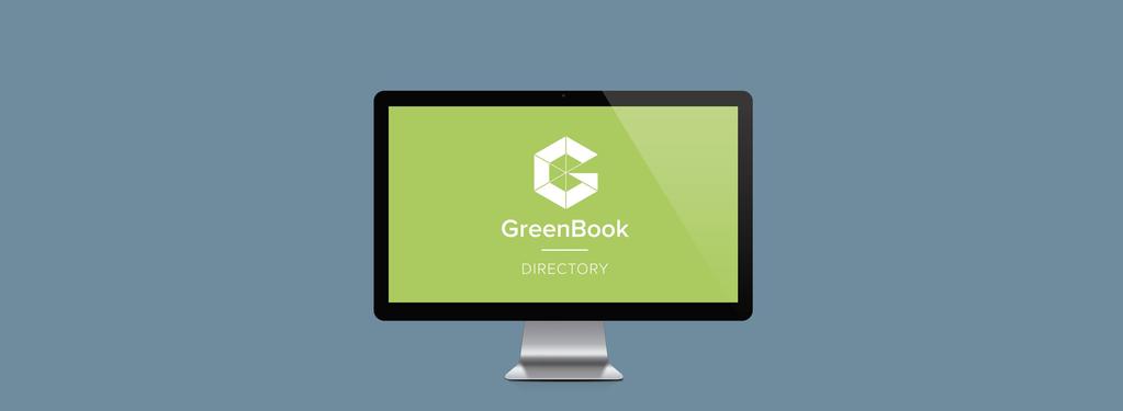 The Directory is the guide for buyers of market research. The Directory is where thousands of buyers are searching for you. GreenBook.