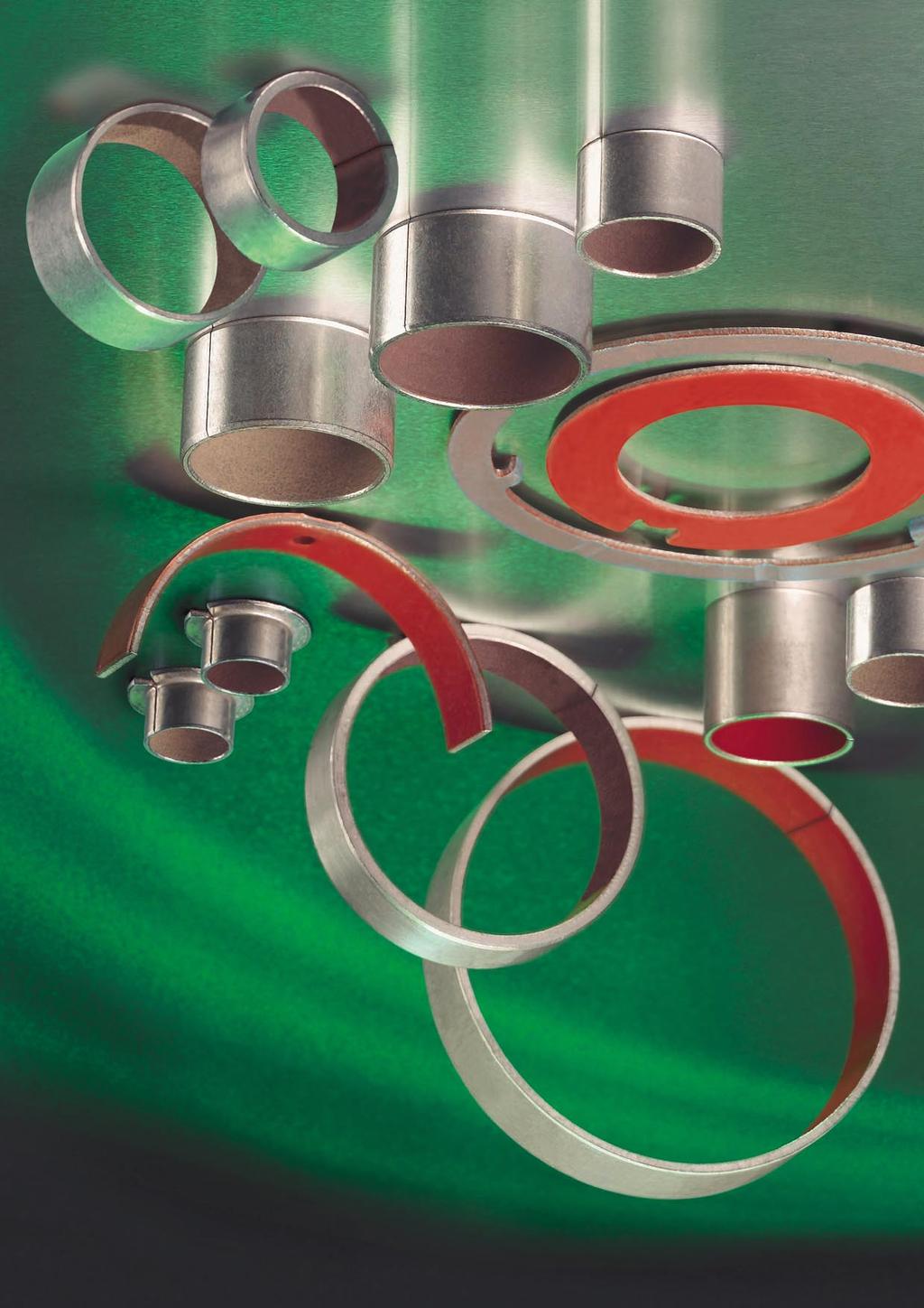 PTFE Based Lead Free Metal-Polymer Plain Bearing Materials for