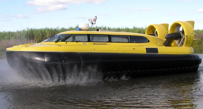 The Pioneer Mk3 hovercraft built at the China factory has capacity of 25 passengers or 2.5 tonnes payload + 1 crew.