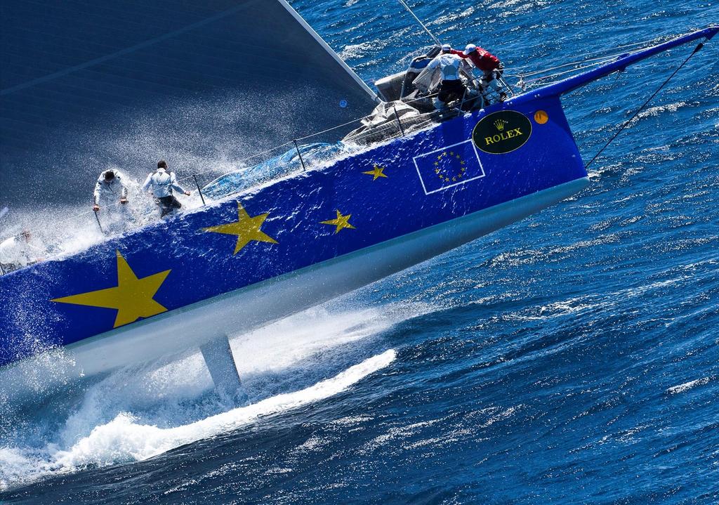 Esimit Europa 2 (formerly Alfa Romeo) is one of the fastest and most technologically advanced sailing yachts in the world with a