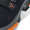 polyurethane scuffcap helps increase product life of upper two adjustable velcro straps (sandal) or elastic laces for quick, individual adjustment; normal laces also provided (shoe) meets the ESD