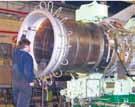 construction features of various gas turbines The cleaning system