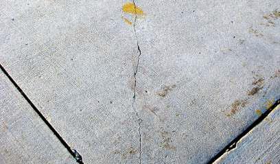 Cracks: Longitudinal, Transverse, & Diagonal Description: Cracks that divide the