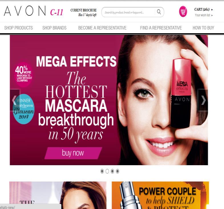 Delivery for Customer Avon delivers to