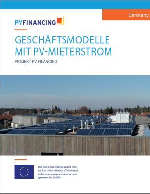 improving: German state (Länder) support program for tenant solar energy supply implemented in, among others, Hesse, Thuringia, North