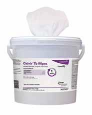 Product Summaries Oxivir Tb and Oxivir Tb Wipes Oxivir Tb and Oxivir Tb Wipes are ready-to-use hospital disinfectant cleaners, powered by AHP technology, that disinfect hard nonporous surfaces in