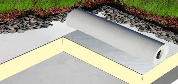 areas KÖSTER TPO membranes can be loose laid under green roofs where the green roof