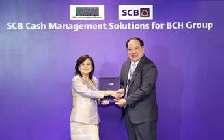 SCB CASH MANAGEMENT SOLUTION FOR BCH GROUP The Bank offers the SCB Payment Solution service to 11 affiliated hospitals of Bangkok Chain Hospital Public Company Limited.
