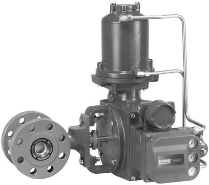 High-Performance Butterfly Control Valve for throttling service or for on-off control.
